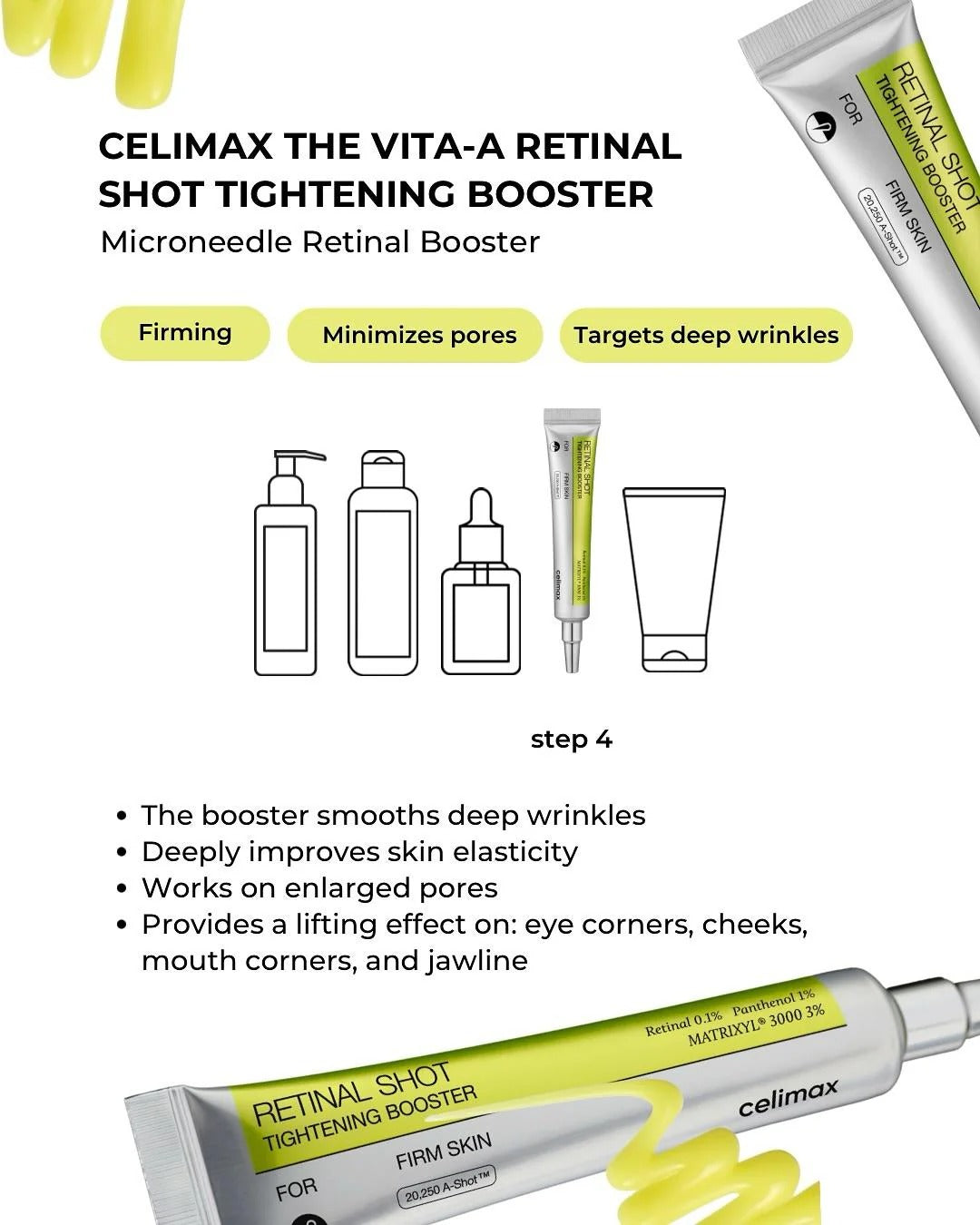 Retinal Vitamin A Tightening Cream – Smooth & Firm Skin Booster (15ml) BUY 1 GET 1 FREE